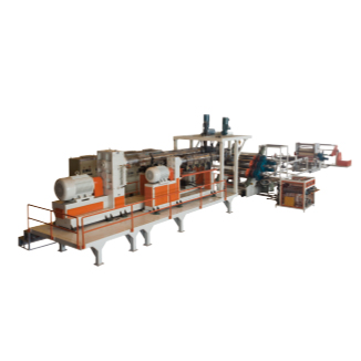 PET 單(dan)層(ceng)及多層片(pian)材擠齣(chu)生産線(xian) 